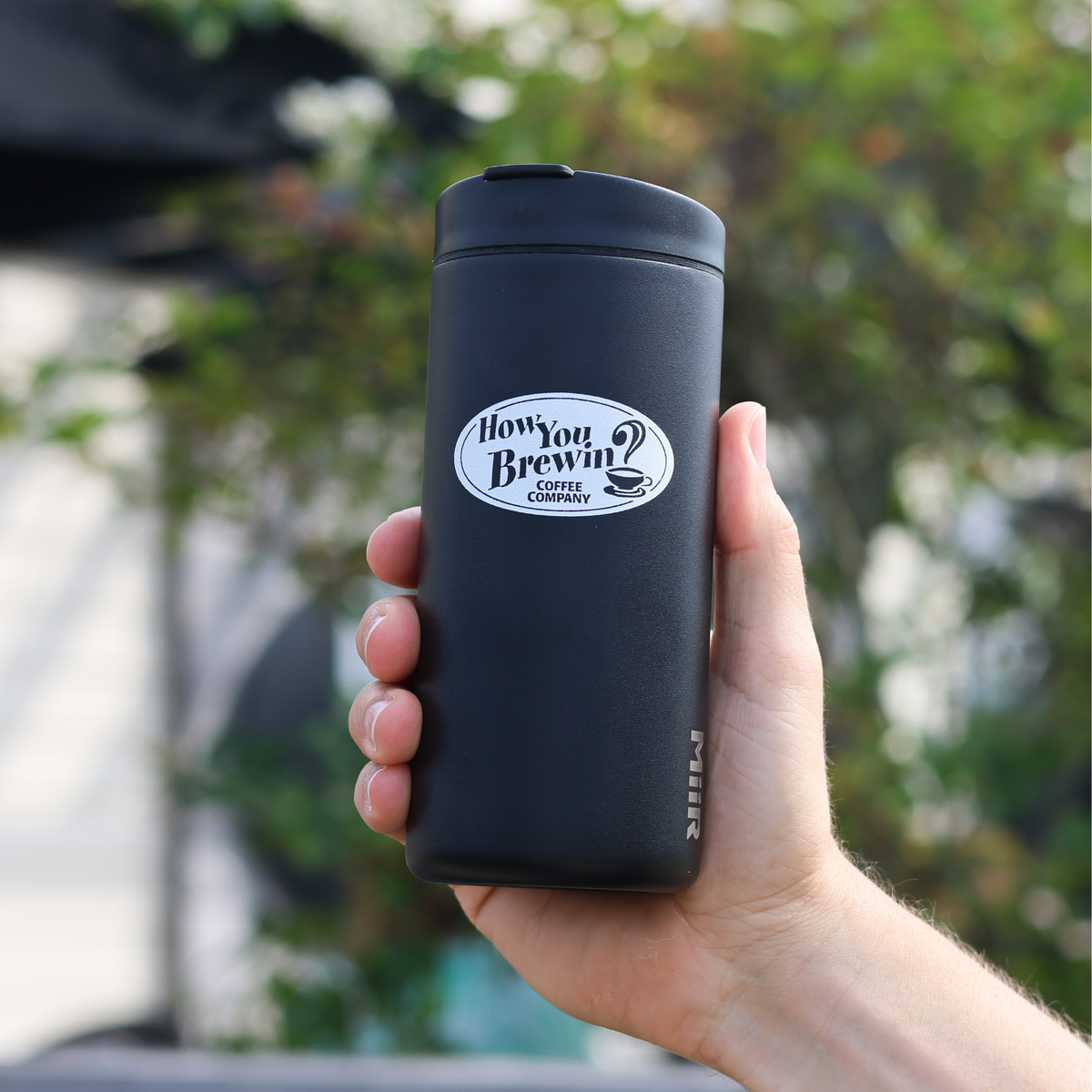 20oz tumbler travel cup with How You Brewin logo – How You Brewin®