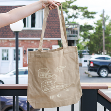 Load image into Gallery viewer, Greetings from LBI Canvas Tote