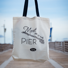 Load image into Gallery viewer, Pompano Pier Canvas Tote Bag