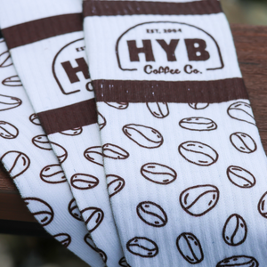 Coffee Bean Crew Socks