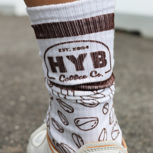 Coffee Bean Crew Socks