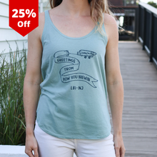 Load image into Gallery viewer, Greetings from LBI Women&#39;s Tank