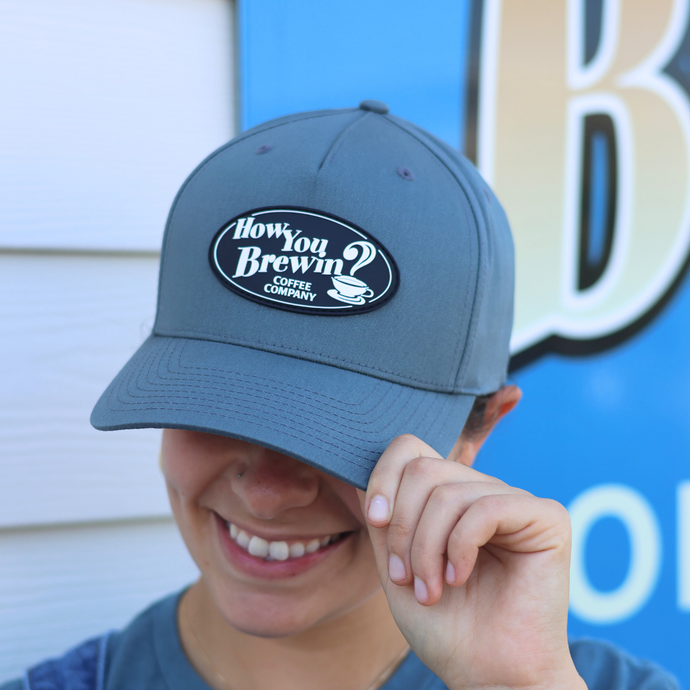 Rubber Logo Trucker Hat