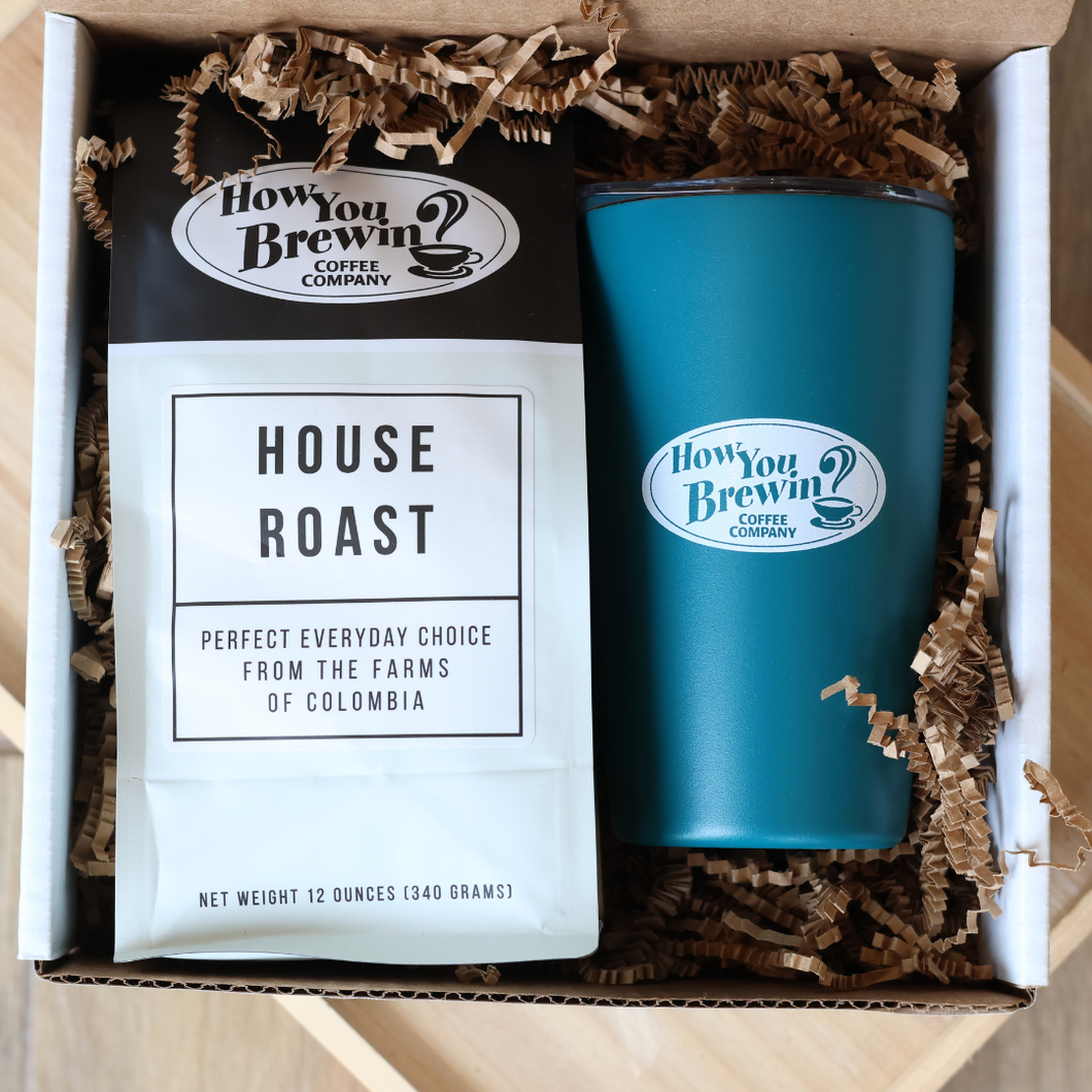 Coffee and Travel Mug Gift Set