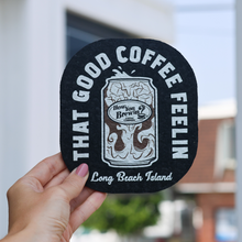 Load image into Gallery viewer, Good Coffee Feelin Rubber Coaster