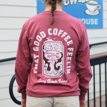 Load image into Gallery viewer, Good Coffee Feelin Long Sleeve