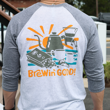 Load image into Gallery viewer, Brewin&#39; Good Raglan Tee