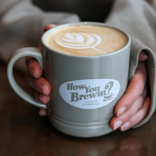Load image into Gallery viewer, Ceramic Light Grey Coffee Mug