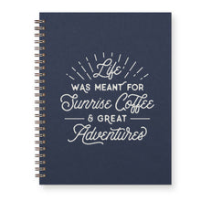 Load image into Gallery viewer, Sunrise Coffee Journal: Lined Notebook
