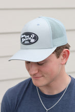 Load image into Gallery viewer, Rubber Logo Trucker Hat