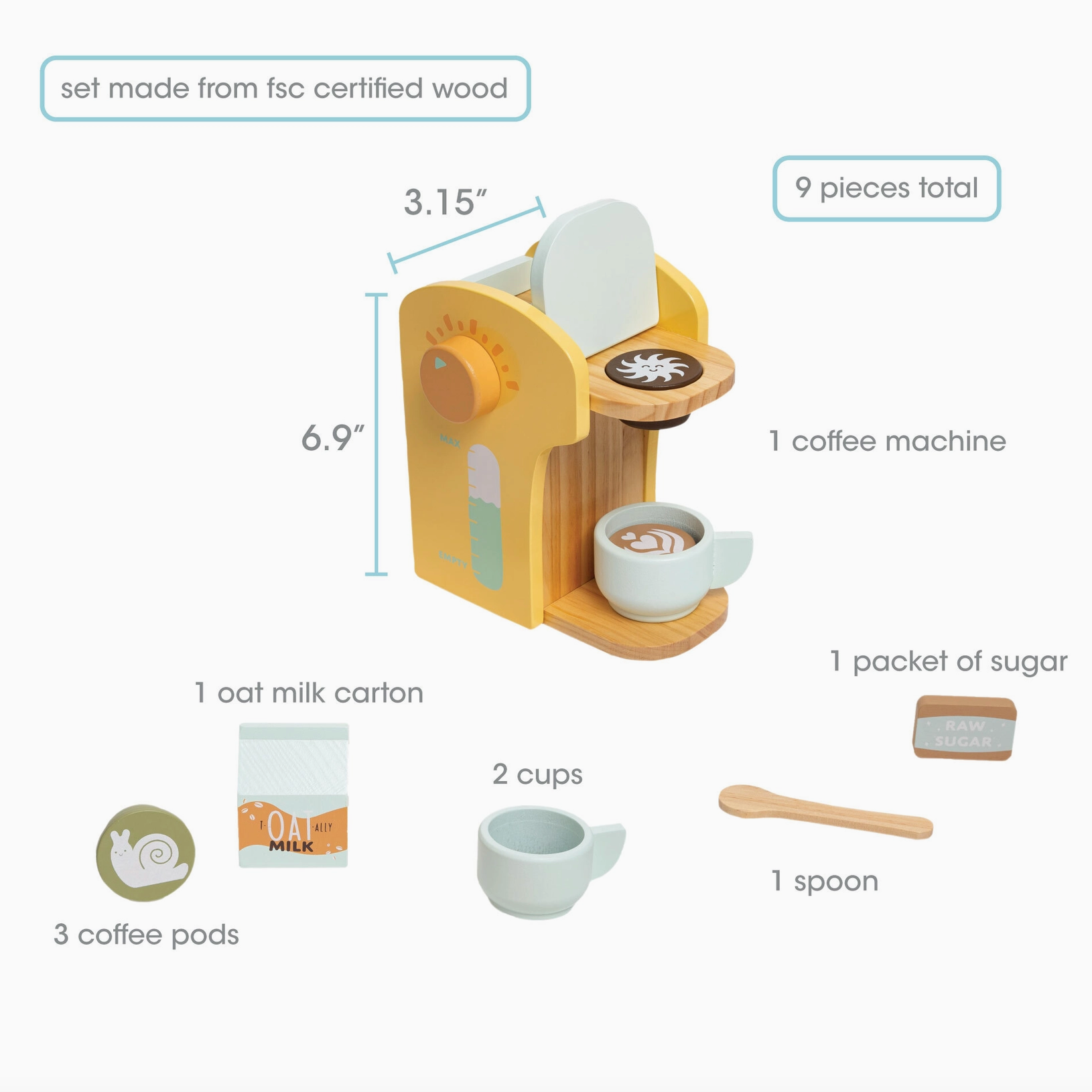 Barista in Training, Kids Coffee Set How You Brewin Barista in Training, Kids Coffee Set How You Brewin