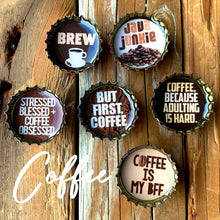 Load image into Gallery viewer, Coffee Magnets Tin Set
